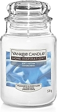 瓶に入った香りのキャンドル - Yankee Candle Home Inspiration Soft Cotton — photo N2