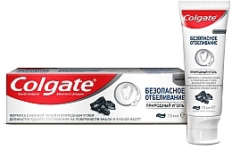 Fragrances, Perfumes, Cosmetics Whitening Black Toothpaste "Gentle Whitening. Natural Charcoal' - Colgate