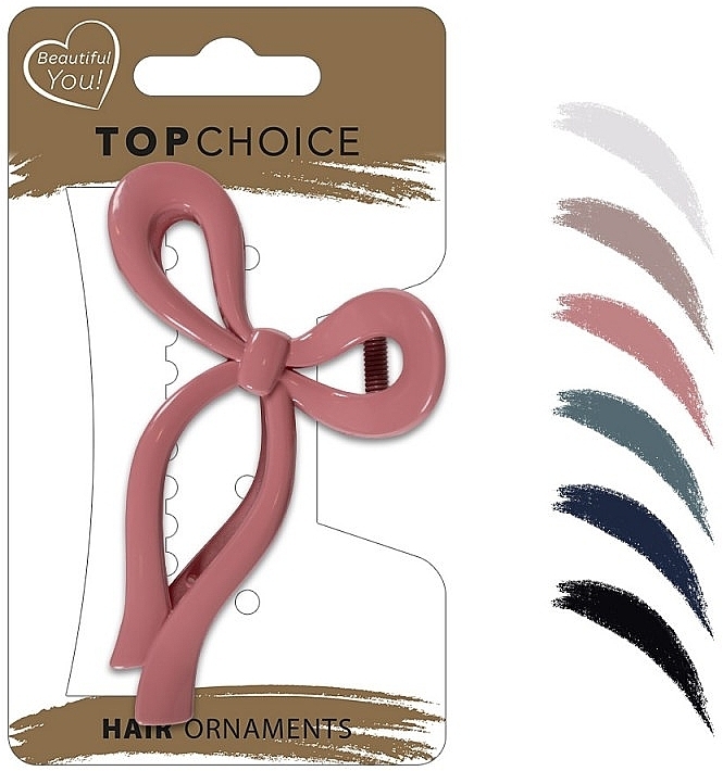 Hair Clip, 28342, grey - Top Choice Hair Ornaments — photo N1