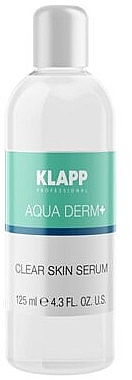 Face Serum - Klapp Aqua Derm + Clear Skin Serum — photo N1