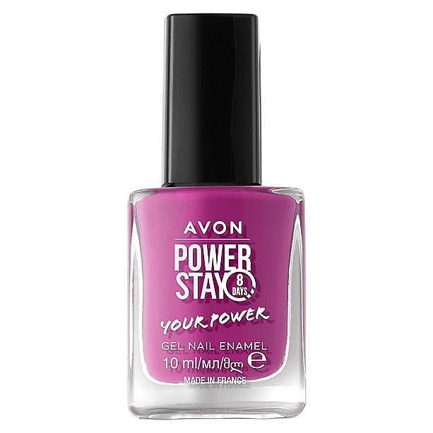 Avon Power Stay 8 Days Your Power Gel Nail Enamel - Gel Formula Nail Polish — photo N1