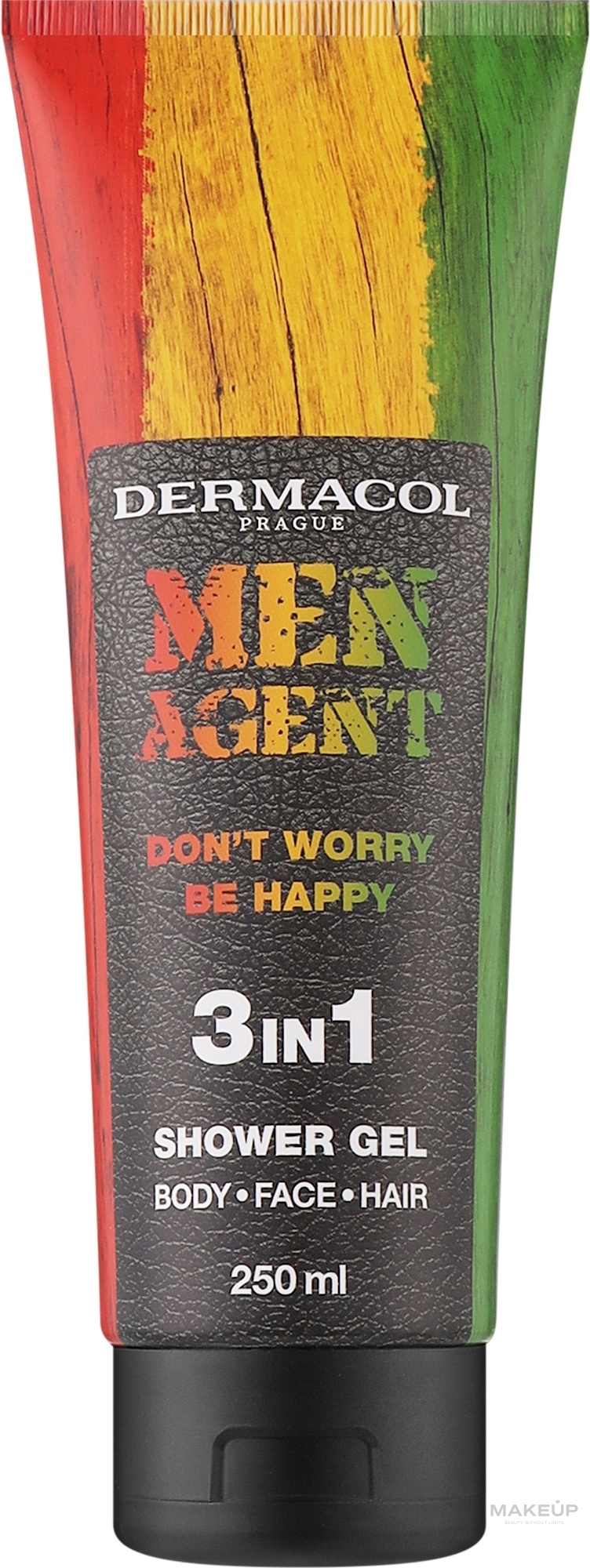 Shower Gel - Dermacol Men Agent Don't Worry Be Happy — photo 250 ml