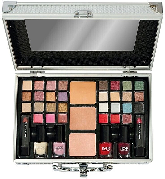 Makeup Kit in Case, 39 products - Magic Studio Colorful Perfect Traveler Case — photo N1