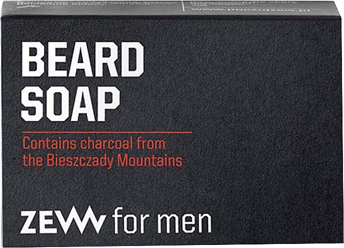 Beard Care Soap Bar - Zew For Men Natural Beard Soap — photo N1