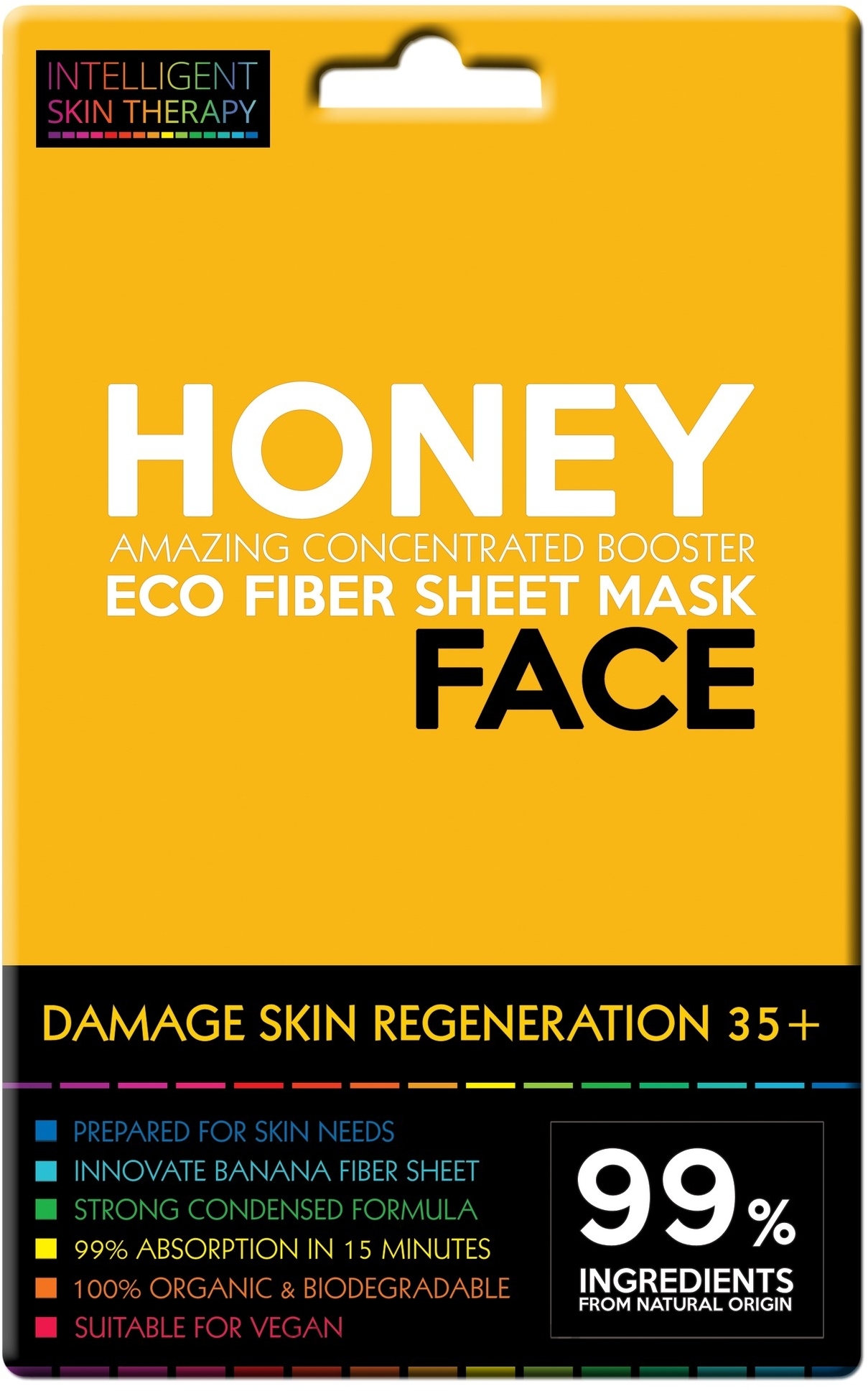 Wheat Protein Mask - Beauty Face Intelligent Skin Therapy Mask — photo 25 g