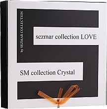 Fragrances, Perfumes, Cosmetics Set - Sezmar Collection Love Crystal (sh/gel/250ml + massage/oil/100ml + b/lot/200ml)