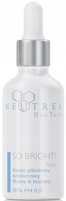Face Peeling - Neutrea BioTech So Bright! Forte Peeling 50% PH 0.9 — photo N1