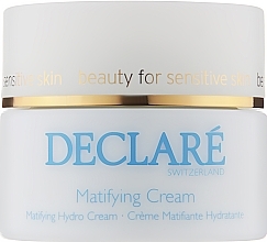 Fragrances, Perfumes, Cosmetics Matte Moisturizing Cream - Declare Matifying Hydro Cream