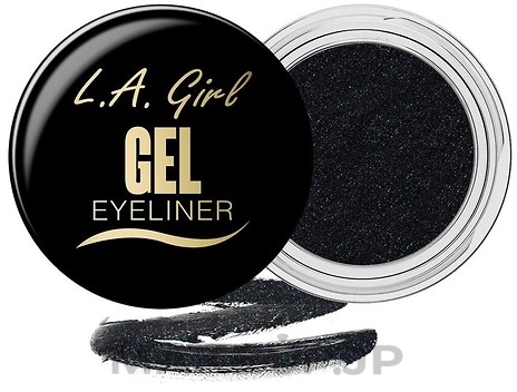 Gel Eyeliner - L.A. Girl Gel Eyeliner — photo GEL732 - Black Cosmic Shimmer