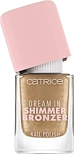 Nail Polish - Catrice Dream In Shimmer Bronzer Nail Polish — photo N2