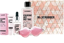 Fragrances, Perfumes, Cosmetics Gift Set - Mr.Scrubber Hyaluronic Fresh (ser/30ml + tonic/400ml + eye/cr/10ml + eye/mask/1pcs)