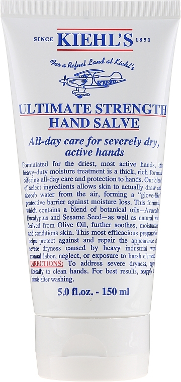 Dry and Damaged Skin Protection and Repair Hand Cream - Kiehl`s Ultimate Strength Hand Salve — photo N3