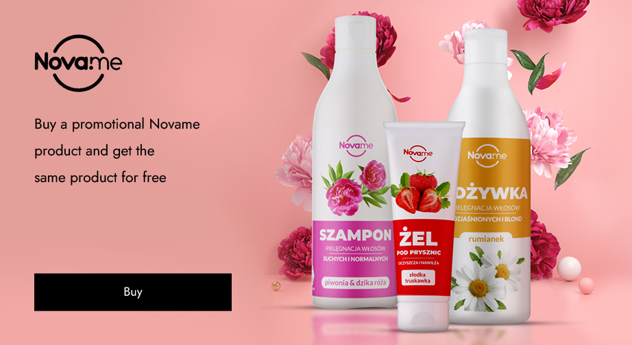 Buy a promotional Novame product and get the same product for free
