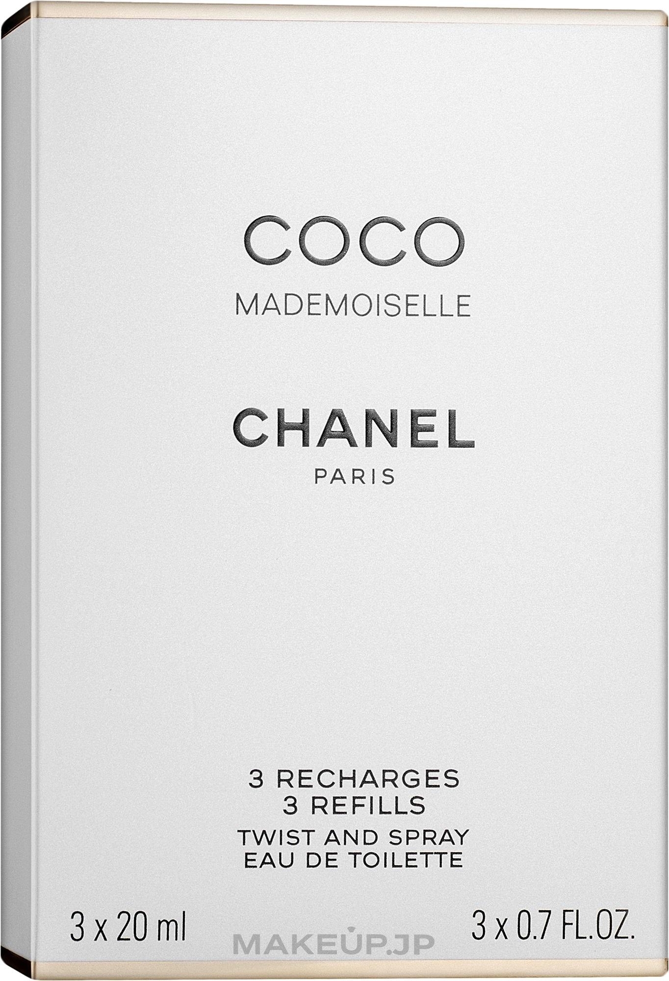 Chanel Coco Mademoiselle Eau de Toilette (3 refills) | Makeup.jp