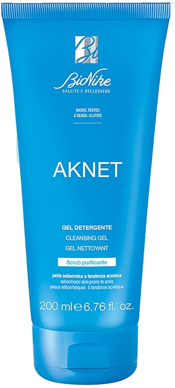 Cleansing Face Gel - BioNike Aknet Cleansing Gel — photo N1