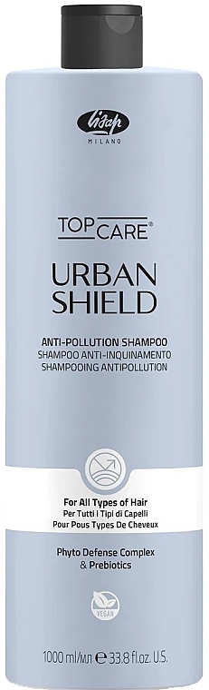 Shampoo - Lisap Top Care Urban Shield Anti-Pollution Shampoo — photo N2