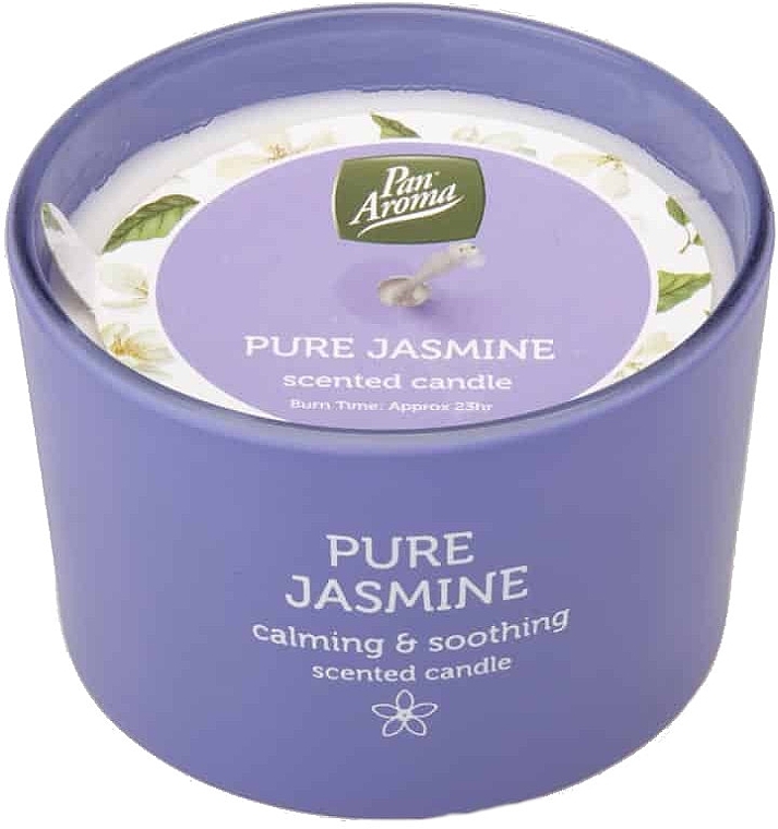 Jasmine Scented Candle - Pan Aroma Pure Jasmine Scented Candle — photo N1