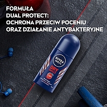 Men Roll-On Antiperspirant Deodorant "Strong Protection" - NIVEA MEN Dry Impact  — photo N3