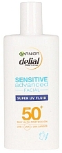 Facial Sunscreen - Garnier Delial Sensitive Advance Hyaluronic Acid Face Cream Spf50 — photo N5