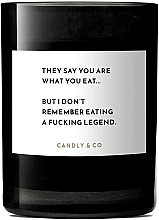 Scented Candle - Candly & Co No.1 They Say You Are What You Eat — photo N2