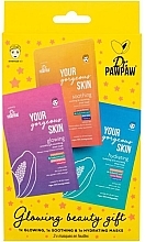 Fragrances, Perfumes, Cosmetics Face Mask Set - Dr. Pawpaw Glowing Beauty Gift (Face Mask 25ml\ 3pcs)