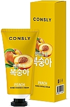 Fragrances, Perfumes, Cosmetics Peach Hand Essence Cream - Consly Peach Hand Essence Cream