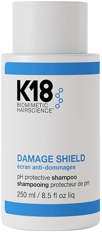 Damage Protection Nourishing Hair Shampoo - K18 Hair Biomimetic Hairscience Damage Shield pH Protective Shampoo — photo N1