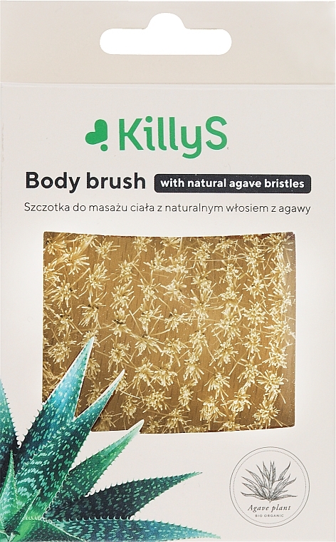 Body Brush with Natural Agave Bristles - KillyS Body Brush — photo N3