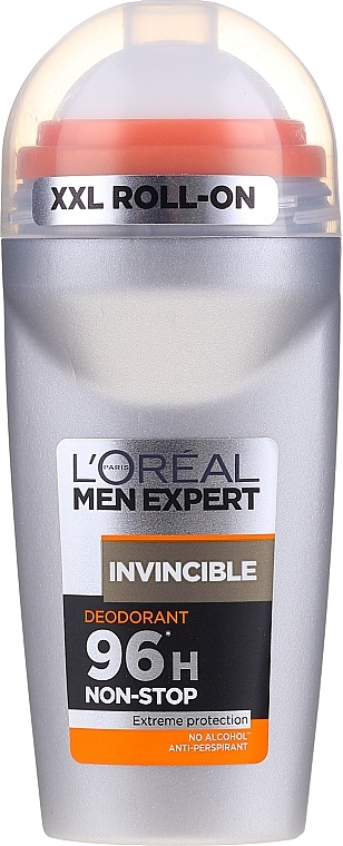 Men Roll-On Antiperspirant-Deodorant - L'Oreal Paris Men Expert Invincible 96 Hours Deodorant  — photo N3
