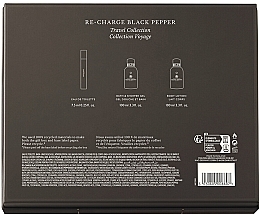 Molton Brown Re-charge Black Pepper - Set (edt/mini/7,5ml + sh/gel/100ml + b/lot/100ml) — photo N3