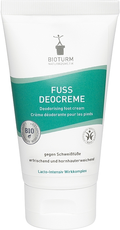 Deodorant Foot Cream - Bioturm Deodorant Cream for Feet Nr.80 — photo N1