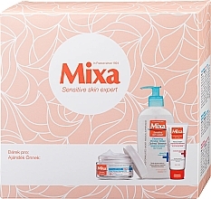 Fragrances, Perfumes, Cosmetics Set - Mixa Sensitive Skin (h/cr/100ml + water/200ml+cr/50ml)