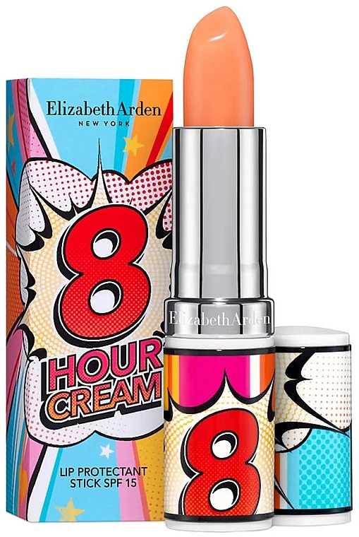 Lip Balm - Elizabeth Arden Eight Hour Cream Lip Protectant Stick Sunscreen SPF15 Limited Edition — photo N1