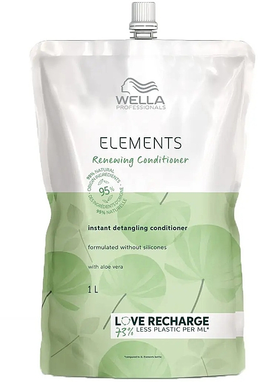 Hair Conditioner - Wella Professionals Elements Renewing Conditioner (doypack) — photo N4