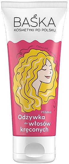 Rose Conditioner for Curly Hair - Baska — photo N1