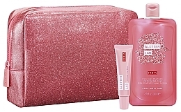 Fragrances, Perfumes, Cosmetics Set - Pupa Glitter Lab Frizzy Daily Dose (bag + lip balm/15 ml + cream/200ml)