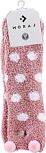 Fragrances, Perfumes, Cosmetics Women Long Boucle Socks, pink - Moraj