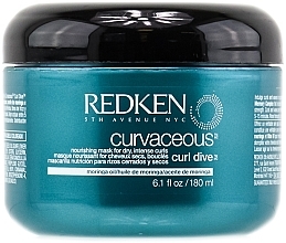 Fragrances, Perfumes, Cosmetics Hair Mask - Redken Curvaceous Curl Dive Nourishing Mask