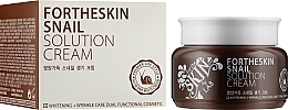 Snail Mucin Face Cream - Fortheskin Snail Solution Cream — photo N4