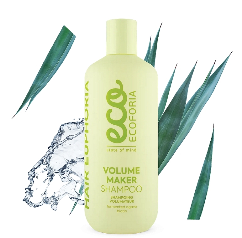 ボリュームアップシャンプー - Ecoforia Hair Euphoria Volume Maker Shampoo — photo N1