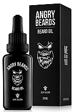 Beard Oil - Angry Beards Jack Saloon Beard Oil — photo N1