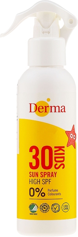 Kids Sunscreen Spray - Derma Kids Sun Spray SPF30 — photo N2