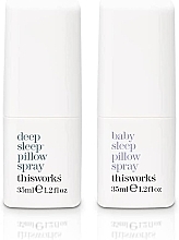 セット - This Works Deep Sleep Parent & Baby Pillow Spray Duo Set (mist/2x35ml) — photo N2