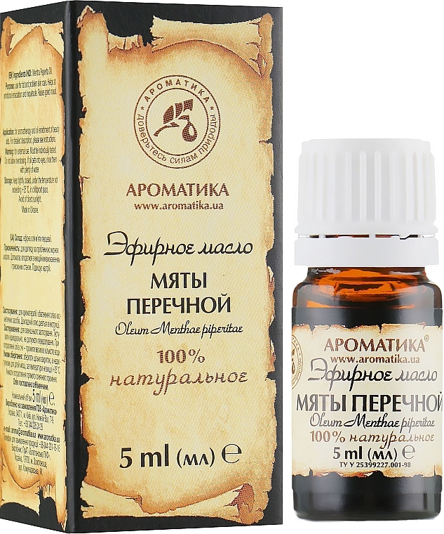 Peppermint Essential Oil - Aromatika — photo N2