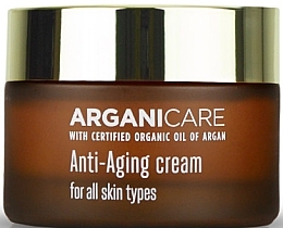 Fragrances, Perfumes, Cosmetics Anti-Aging Face Cream - Arganicare Anti-Aging Cream