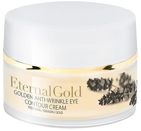 Eye Contour Cream - Organique Eternal Gold Golden Anti-Wrinkle Eye Contour Cream — photo N3
