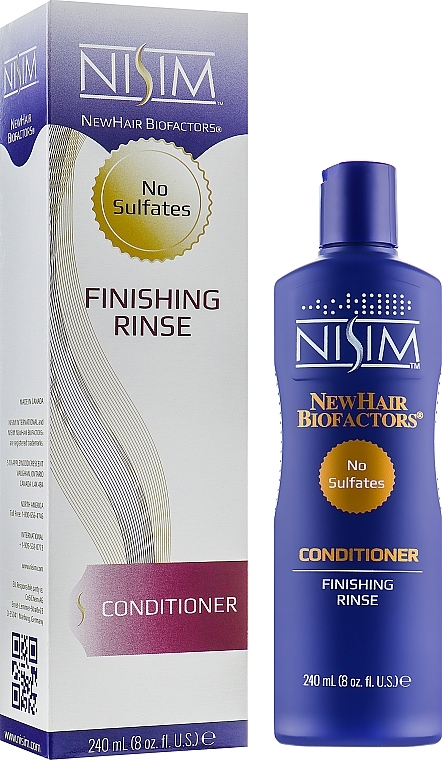 Anti Hair Loss Conditioner for Dry & Normal Hair - Nisim NewHair Biofactors Conditioner Finishing Rinse — photo N2