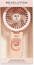 Handheld Electric Fan - Makeup Revolution Mini Hand Held Electric Fan — photo N1