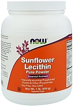 Fragrances, Perfumes, Cosmetics Sunflower Lecithin Powder - Now Foods Sunflower Lecithin Pure Powder