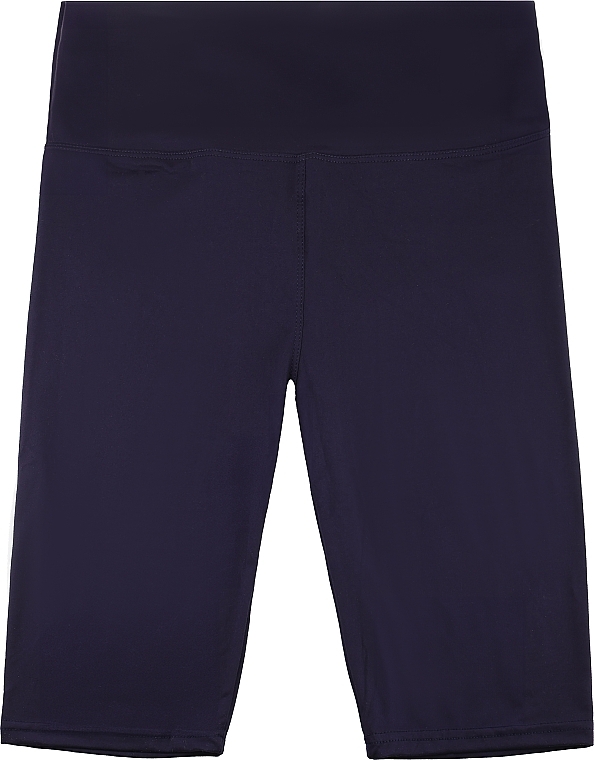 Women Above-the-Knee Leggings, blue - Moraj — photo N1